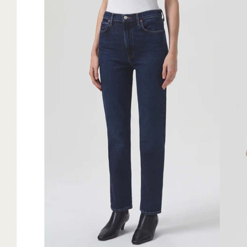 NEW Agolde high rise stovepipe song jeans, 24